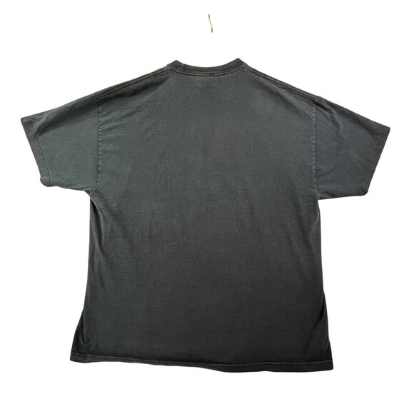 Vintage Walt Disney World Men 2XL Blue Shirt Patriotic Mickey 9/11 Flag July 4th - Picture 2 of 9